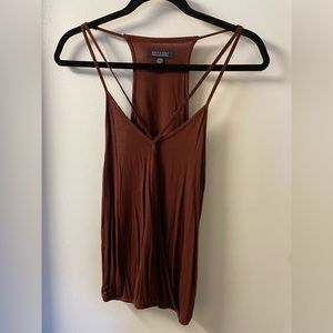 American Eagle Burgundy Tank